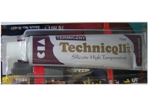 Adhesive glue for exhaust fireplace ovens collectors 70 ml - Voyto Ltd Online