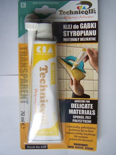 Adhesive glue for sponge polystyrene PU foam cork leather Styrofoam 70ml - Voyto Ltd Online