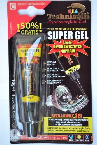 Clear Gel Adhesive Glue For Metals Wood Stone Plastic Rubber Glass 10g - Voyto Ltd Online