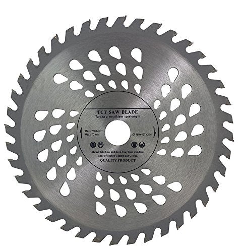 Top Quality Circular Saw Blade (Chop Saw) 180mm x 20mm, Ring 16mm for Wood Cutting discs Circular 180mm x 20mm x 40 Teeth - Voyto Ltd Online
