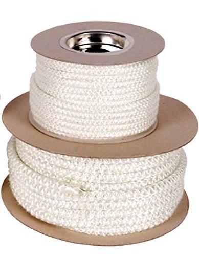 Stove Door Replacement Fiberglass Rope White Standard 4mm x 25m Reel - Voyto Ltd Online