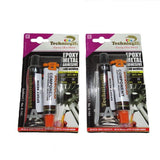 Epoxy adhesive glue for metals alloy steel bronze 2 x 20ML - Voyto Ltd Online