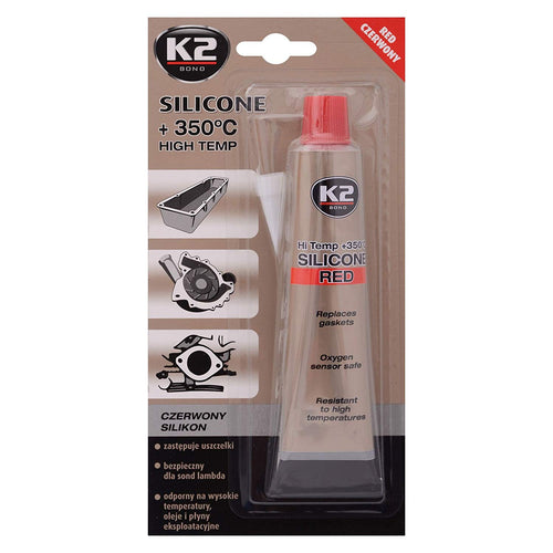 Silicone Glue Adhesive High Temperature Resistant 350°C Sealant Red 85g - Voyto Ltd Online