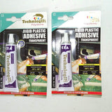 Clear adhesive glue for hard plastic ABS TR EVA PERSPEX acrylic glass - Voyto Ltd Online