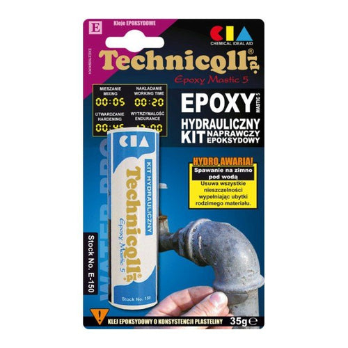 Blue plumbing epoxy putty for radiators pipes refrigeration units siphons 35G - Voyto Ltd Online