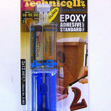 Amber Epoxy Adhesive Glue For Stone Metal Rubber Wood Marble Electronic Parts 2x12ml - Voyto Ltd Online
