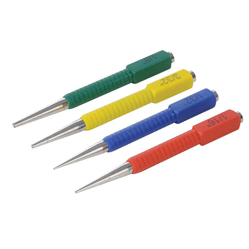 Silverline PC15 Transfer Punch Set 4pce - 4pce - Voyto Ltd Online
