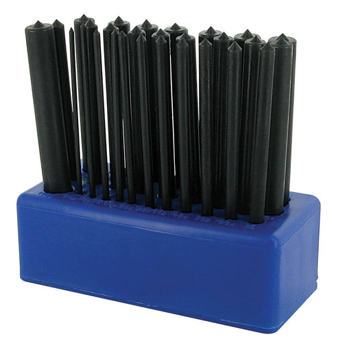 Silverline 250575 Transfer Punch Set 28pce - 3/32" - 17/32" (2.4-13.4mm) - Voyto Ltd Online