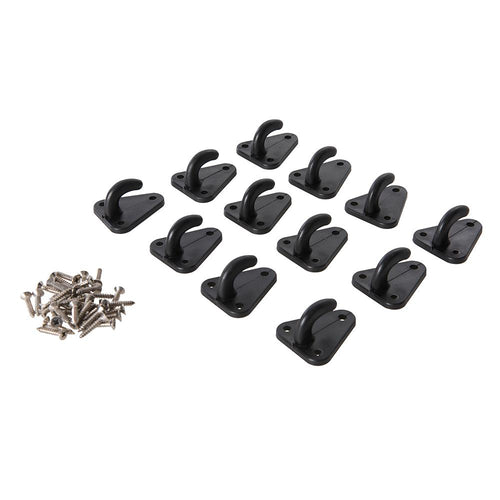 Silverline 441323 Trailer Net Hooks & Stainless Steel Fixings 12pk - 12pk - Voyto Ltd Online