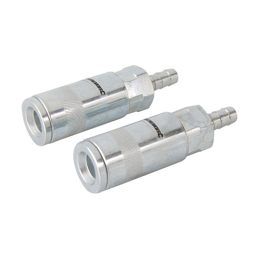 Silverline 277851 Air Line Quick Coupler 2pk - 1/4" BSP - Voyto Ltd Online