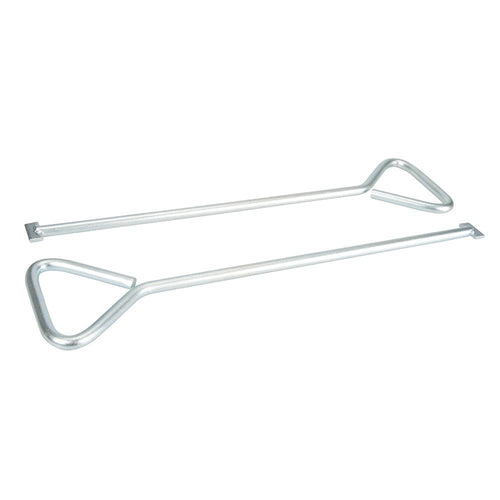 Silverline 451075 Manhole Cover Keys T-End 2pk - 520mm - Voyto Ltd Online