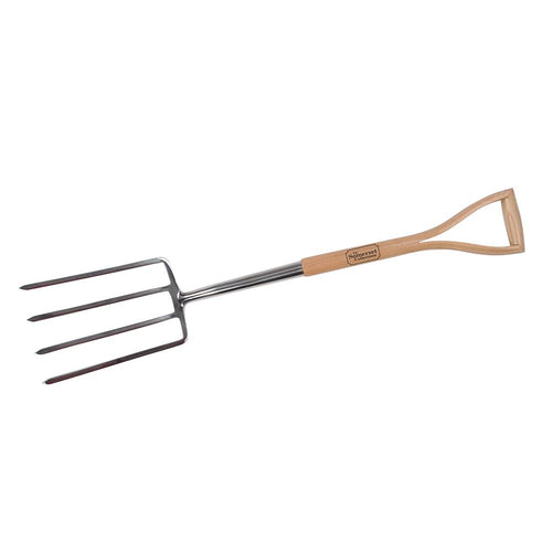 Silverline 936978 Stainless Steel Digging Fork - 1000mm - Voyto Ltd Online