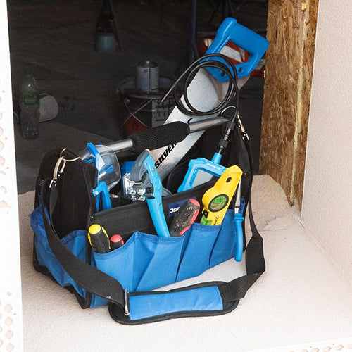 Silverline 748091 Tool Bag Open Tote - 400 x 200 x 255mm - Voyto Ltd Online
