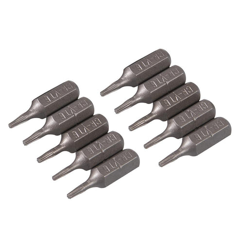 Silverline 367972 T6 Cr-V Screwdriver Bits 10pk - T6 - Voyto Ltd Online