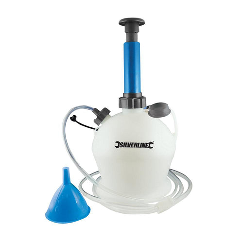 Silverline 104616 Oil & Fluid Extractor Pump 4Ltr - 4Ltr - Voyto Ltd Online
