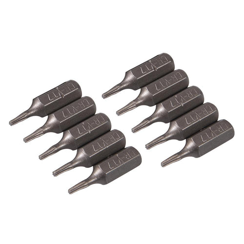 Silverline 821169 T7 Cr-V Screwdriver Bits 10pk - T7 - Voyto Ltd Online