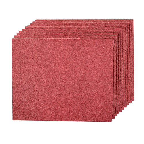 Silverline 102925 Aluminium Oxide Hand Sheets 10pk - 80 Grit - Voyto Ltd Online