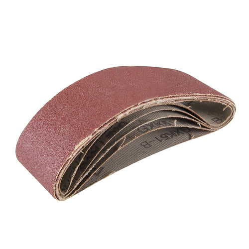 Silverline 798188 Sanding Belts 40 x 305mm 5pk - 80 Grit - Voyto Ltd Online