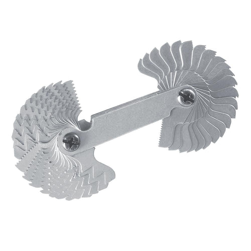 Silverline 245110 Screw Pitch Gauge Combination - 0.25 - 6mm / 4 - 62BSW - Voyto Ltd Online