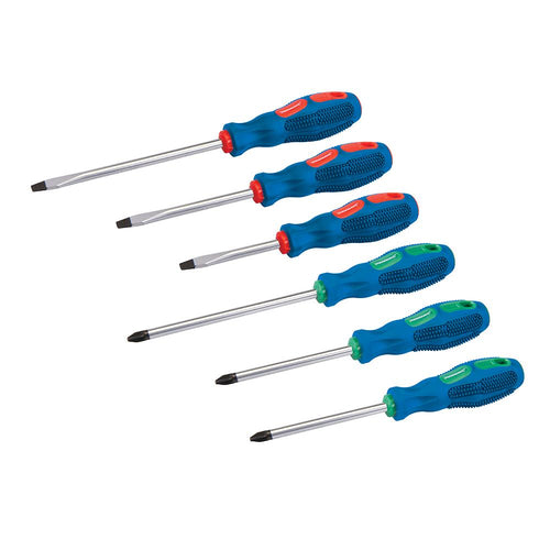 Silverline 244458 General Purpose Screwdriver Set 6pce - 6pce - Voyto Ltd Online