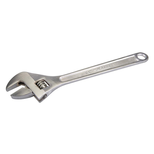 Silverline WR55 Adjustable Wrench - Length 450mm - Jaw 50mm - Voyto Ltd Online
