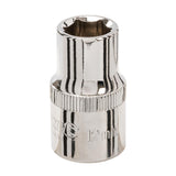 Silverline 171338 Socket 1/2" Drive 6pt Metric - 12mm - Voyto Ltd Online