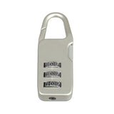 Silverline 646204 Travel Combination Padlock - 3-Digit - Voyto Ltd Online