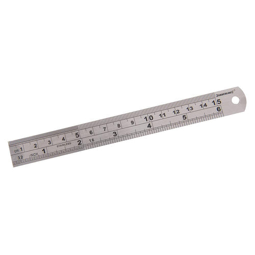 Silverline MT65 Steel Rule - 150mm - Voyto Ltd Online