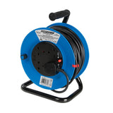 Powermaster 465510 Cable Reel 230V Freestanding - 4-Gang 25m - Voyto Ltd Online