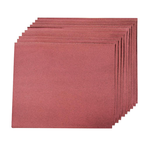 Silverline 589281 Aluminium Oxide Hand Sheets 10pk - 240 Grit - Voyto Ltd Online