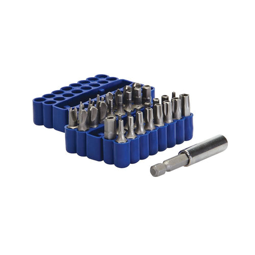 Silverline 909353 Security Bit Set 33pce - 25mm - Voyto Ltd Online