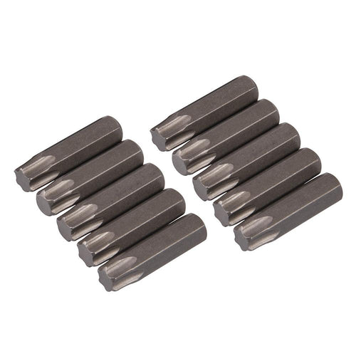 Silverline 733238 T40 Cr-V Screwdriver Bits 10pk - T40 - Voyto Ltd Online