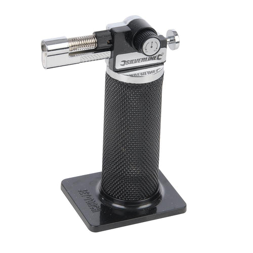 Silverline 553079 Butane Gas Torch - 1300°C - Voyto Ltd Online