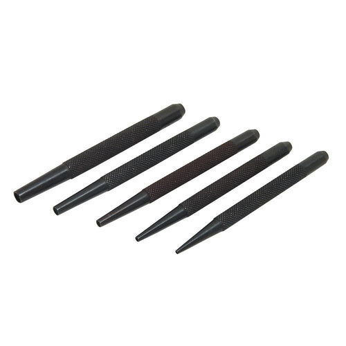 Silverline PC14 Nail Punch Set 5pce - 1.5 - 5mm - Voyto Ltd Online