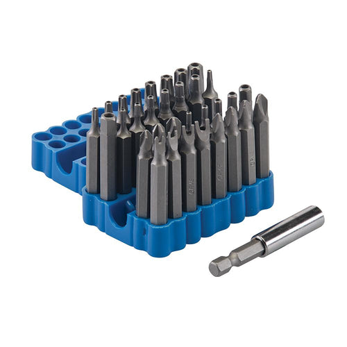Silverline 245016 Security Bit Set 33pce - 50mm - Voyto Ltd Online