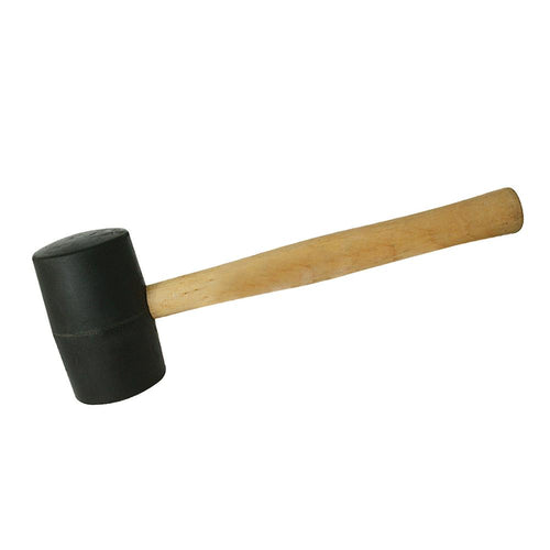 Silverline 598492 Black Rubber Mallet - 32oz (907g) - Voyto Ltd Online