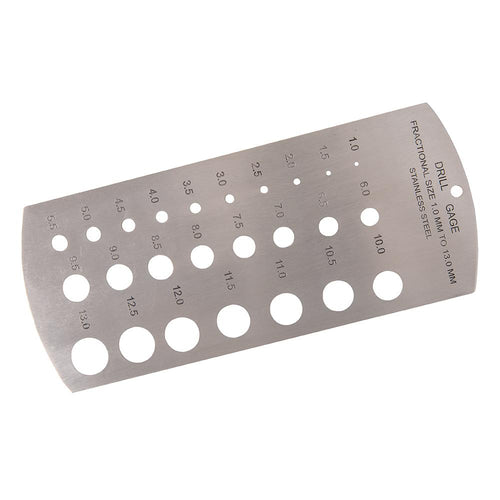 Silverline 598570 Drill Gauge - 1 - 13mm - Voyto Ltd Online