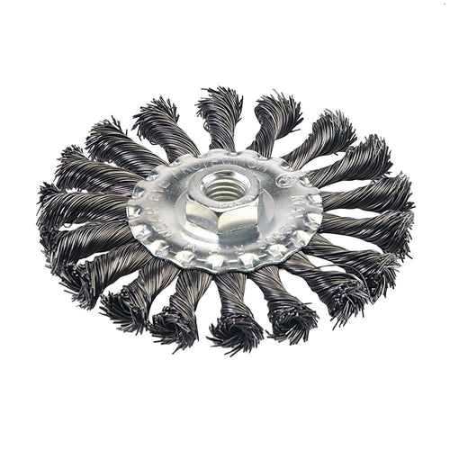 Silverline 656640 Steel Twist-Knot Wheel - 115mm - Voyto Ltd Online