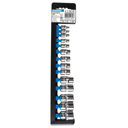 Silverline 580431 T40-T60 Socket Set 3/8" Drive Set 5pce - T40 - T60 - Voyto Ltd Online