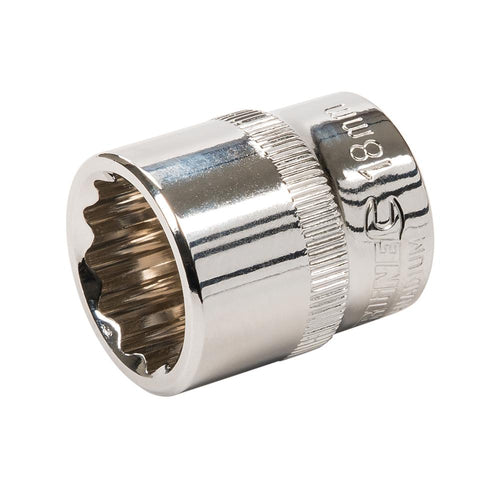 Silverline 332075 Socket 3/8" Drive 12pt Metric - 15mm - Voyto Ltd Online