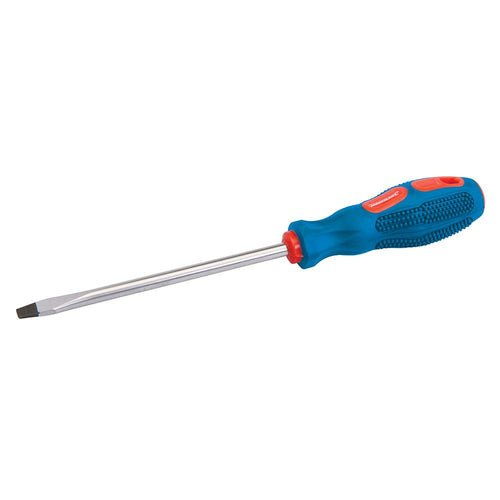 Silverline 243650 General Purpose Screwdriver Slotted Flared - 8 x 150mm - Voyto Ltd Online