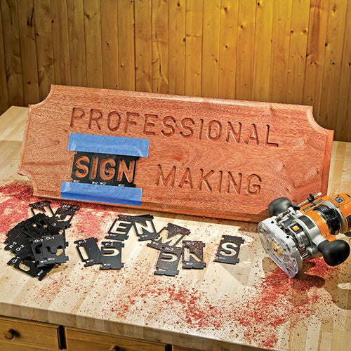 Rockler 938713 Interlock Signmakers Templates - 2-1/4" - Voyto Ltd Online