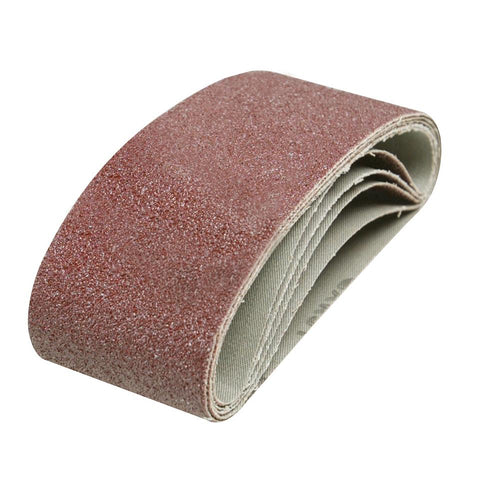 Silverline 455872 Sanding Belts 65 x 410mm 5pk - 40 Grit - Voyto Ltd Online