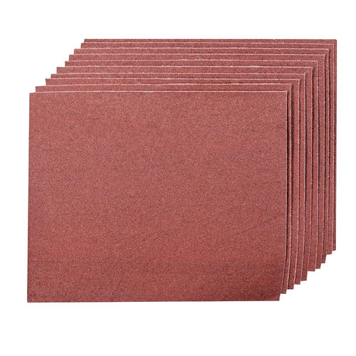 Silverline 969749 Emery Cloth Sheets 10pk - 80 Grit - Voyto Ltd Online