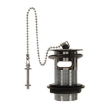 Plumbob 639063 Slotted Basin Waste, Plug & Chain - 1-1/4" (32mm) - Voyto Ltd Online