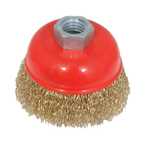 Silverline 797960 Brass Crimp Cup - 75mm - Voyto Ltd Online