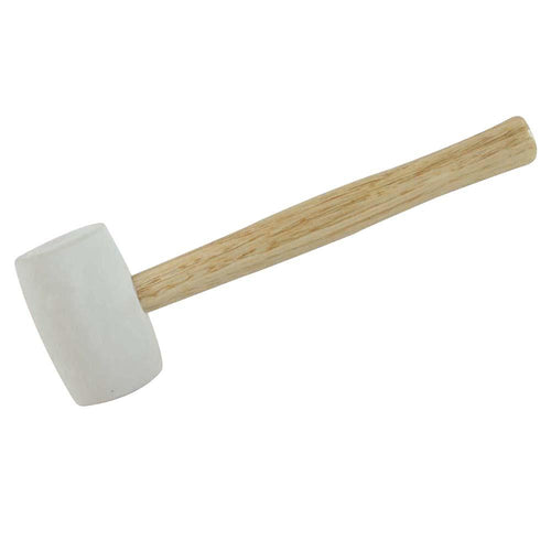 Silverline 868607 White Rubber Mallet - 24oz (680g) - Voyto Ltd Online