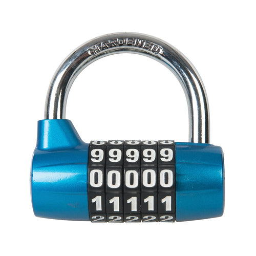 Silverline 425105 Zinc Alloy 5-Digit Combination Padlock - 7mm - Voyto Ltd Online