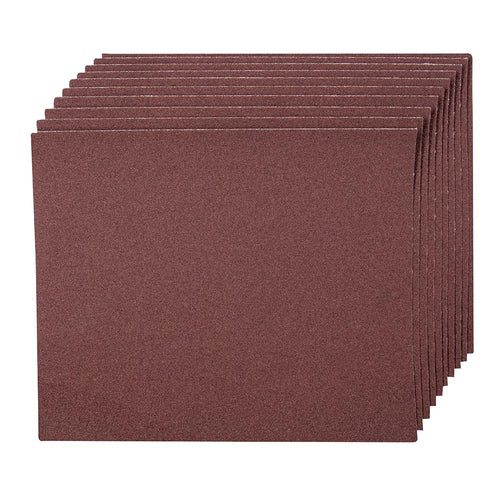 Silverline 371759 Emery Cloth Sheets 10pk - 120 Grit - Voyto Ltd Online