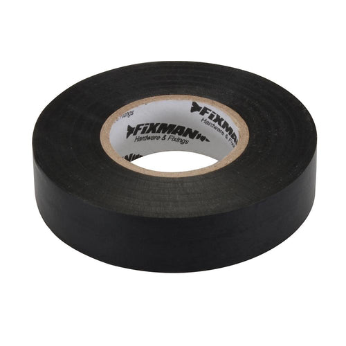 Fixman 192069 Insulation Tape - 19mm x 33m Black - Voyto Ltd Online